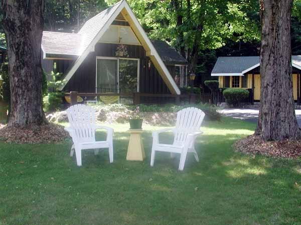 Amber Lantern Efficiency Cottage Lake George Zimmer foto